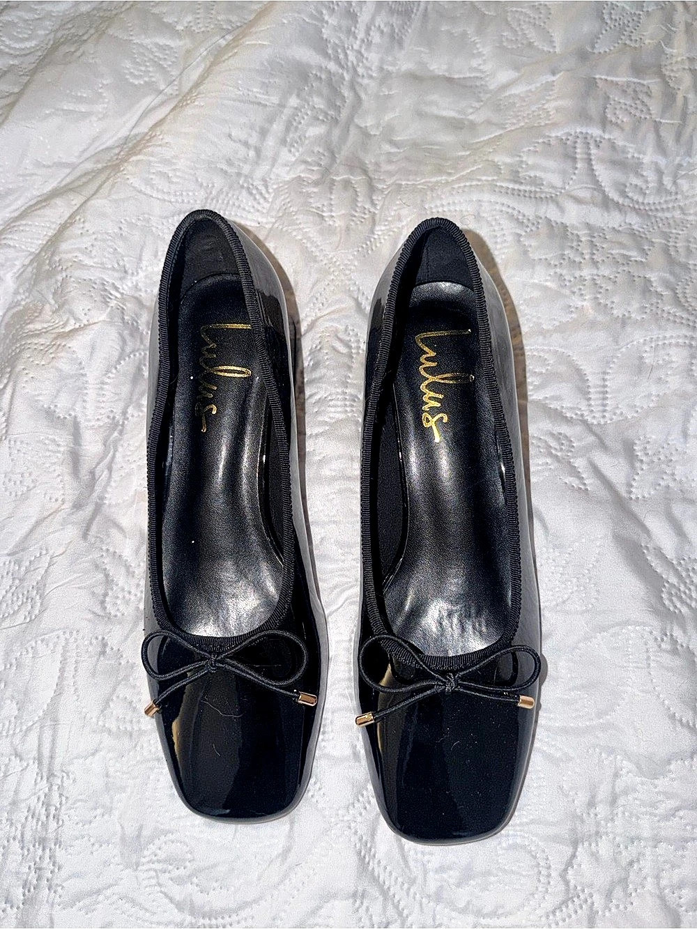Seychelles Black Bow Heels